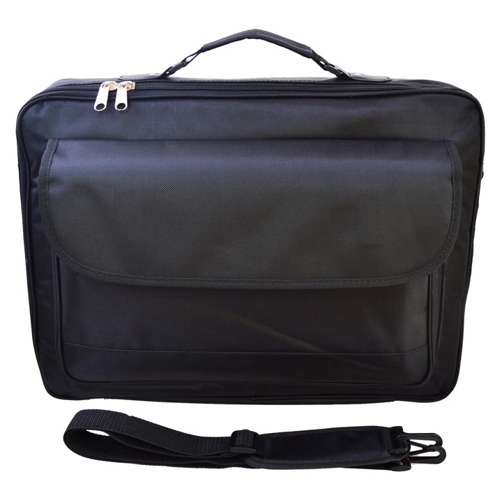 YANYXR laptop táska 18.4 inch fekete 1680D nylon 30x45x10cm