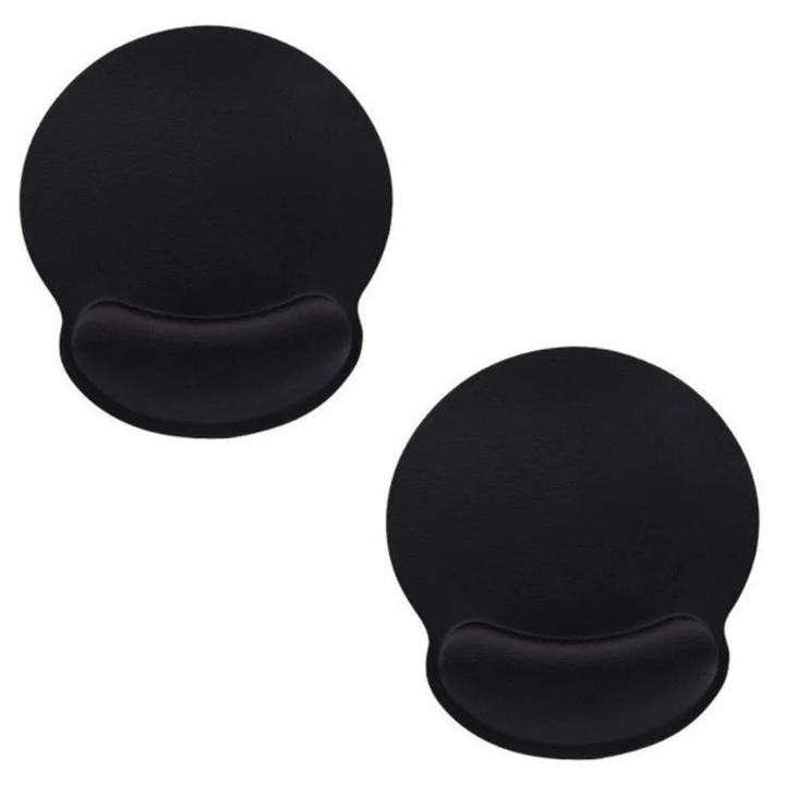 2 db Ergonomikus YANYXR Egérpad Csuklótámasszal, Lycra, Csúszásgátló