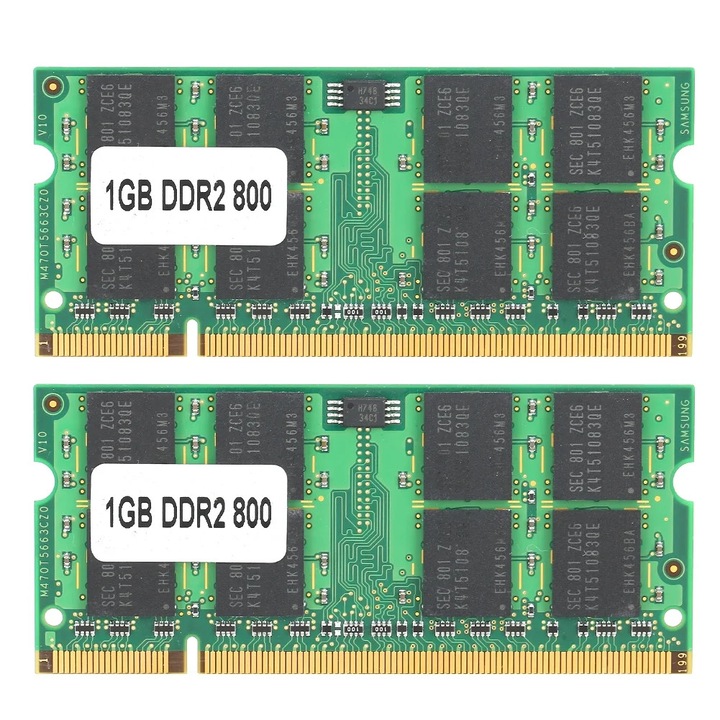 YANYXR DDR2 1GB 800MHz PC2-6400 RAM memória, 2 db-os készlet