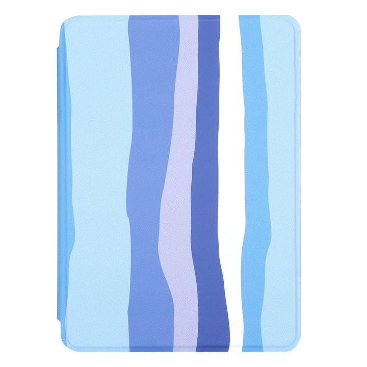 Husa pliabila pentru e-reader Kindle 2019, piele, multicolora