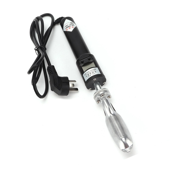Fier de calcat mini YANYXR, reglabil, 220V, 80W, alb