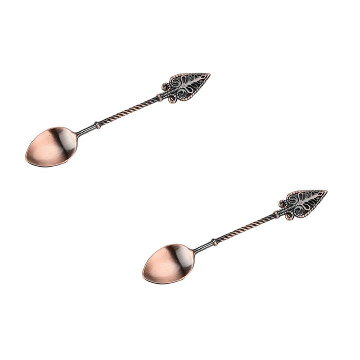 Lingurita cafea retro inox 11cm
