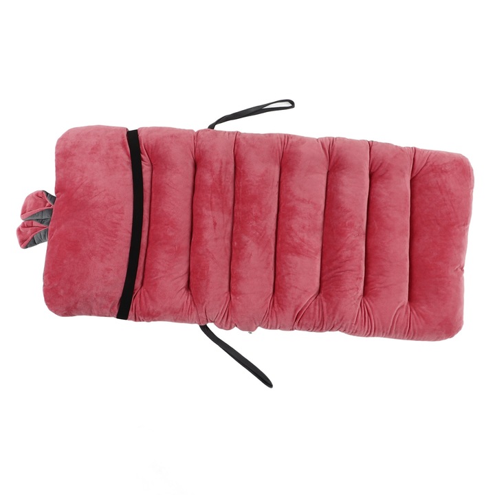 Perna spatar recliner YANYXR, plus si bumbac PP, roz inchis, 45x100cm