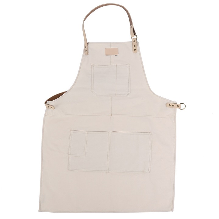 Sort bucatarie YANYXR bumbac piele bej 58x76cm