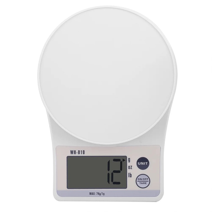 Cantar digital bucatarie YANYXR 7kg precizie 1g portabil 14x20x2.8cm