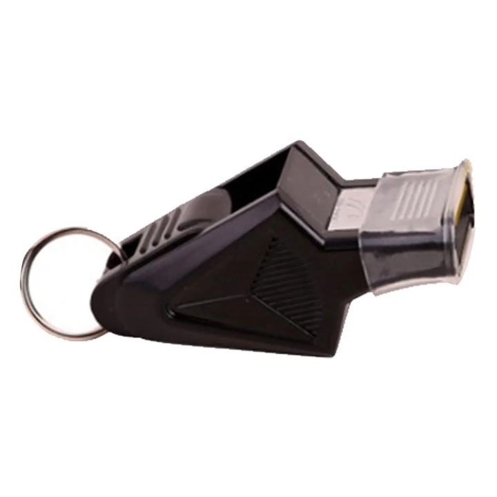 Fluier sportiv YANYXR plastic negru 6x3x2cm