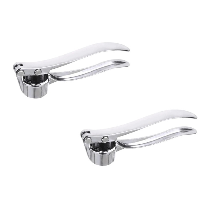 Set 2 ustensile bucatarie inox, multifunctional, 15x3.4x4cm, argintiu