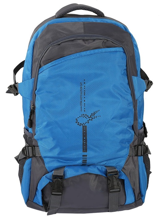 YANYXR 45L vízálló nylon túrahátizsák, kék, 33x54x18cm