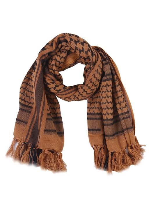 YANYXR unisex sport bandana, pamut, bézs, 110x110cm