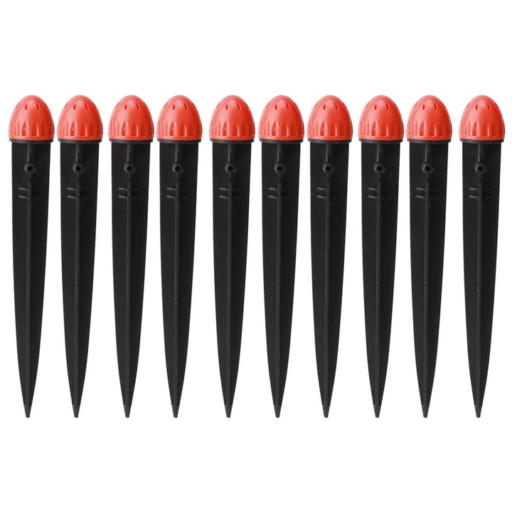 Set 10 duze atomizate multifunctionale YANYXR negru portocaliu 17cm