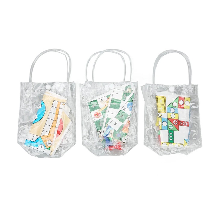 Joc de societate YANYXR 3 in 1, plastic, multicolor, 25x25cm