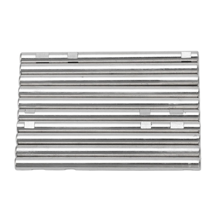 Set 10 axe motor inox 4x55mm argintiu pentru RC