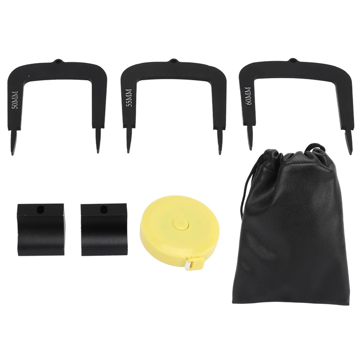 Set 3 porti aliniere golf YANYXR aluminiu 75x50mm 80x55mm 85x60mm