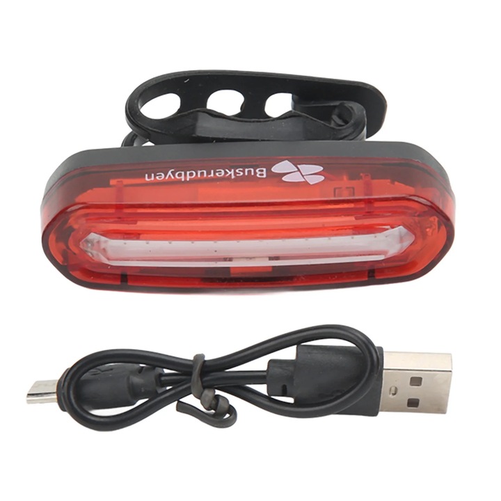 YANYXR LED USB 650mAh vízálló kerékpár hátsó lámpa 4 üzemmóddal