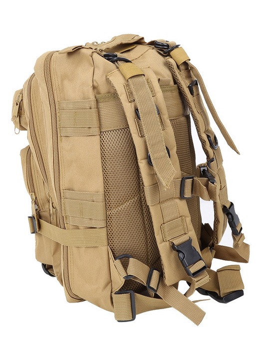 YANYXR 35L túra hátizsák, nylon, khaki, 43x24x22cm