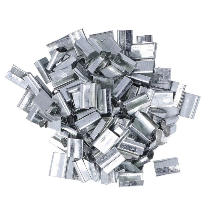 Метални скоби за опаковане YANYXR поцинковани 26x19x0.8mm комплект 200 бр