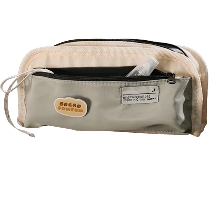 Penar YANYXR, simplu, material textil, fermoar, culoare uni