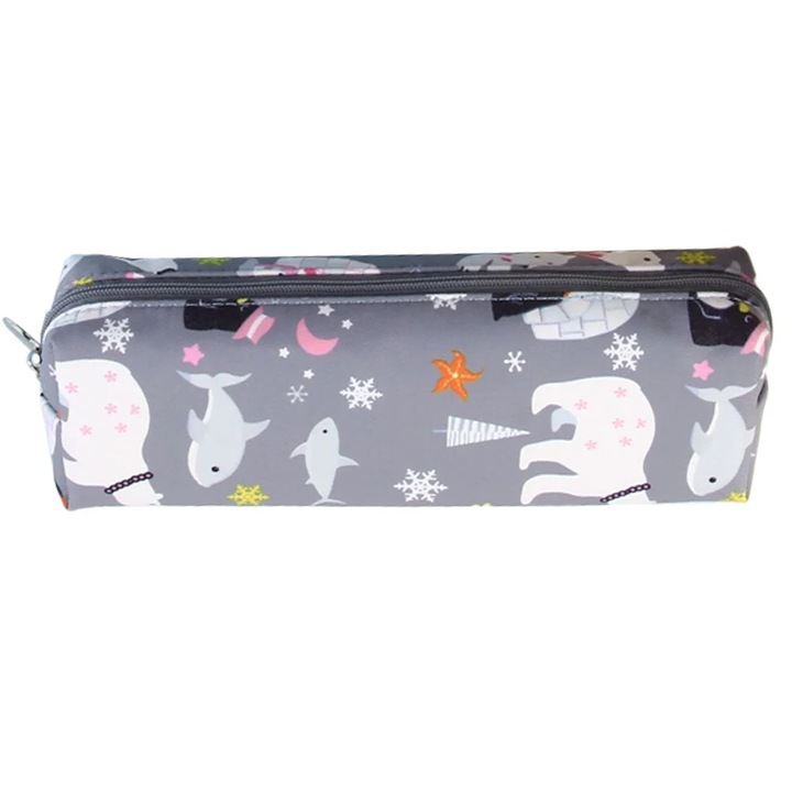 Penar YANYXR din panza, organizator, capacitate mare, multicolor, 20x10x5cm