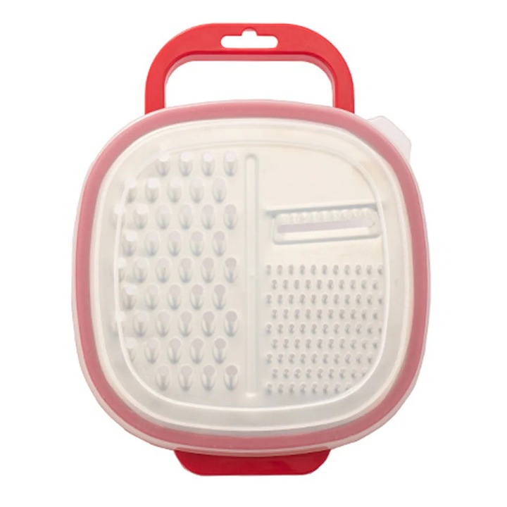 Razatoare branza YANYXR inox cu recipient si capac, usor de utilizat