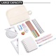 Penar YANYXR, organizator multifunctional, canvas, negru, mare