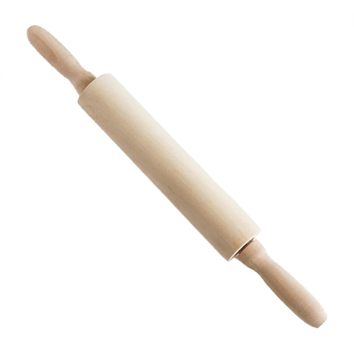 Sucitoare lemn YANYXR 38x4.2x4.2cm pentru aluat si patiserie