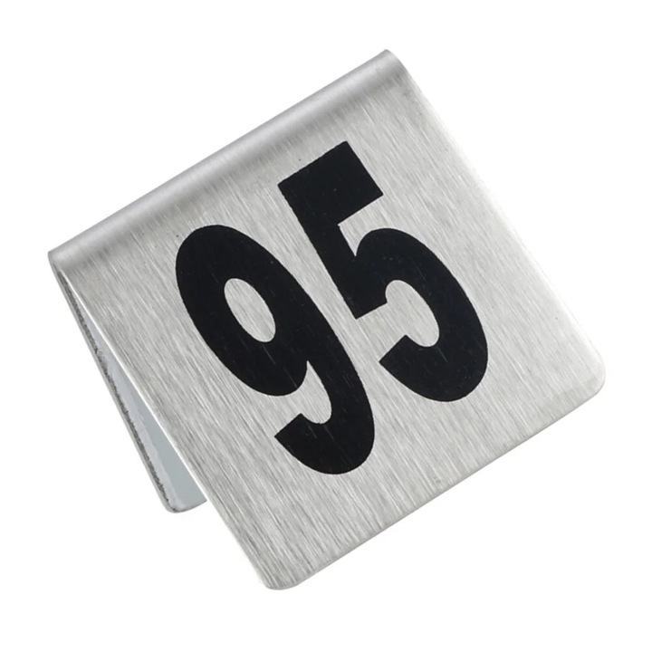 Set 10 cleme pentru note YANYXR, inox, multicolor, 5x5x5cm