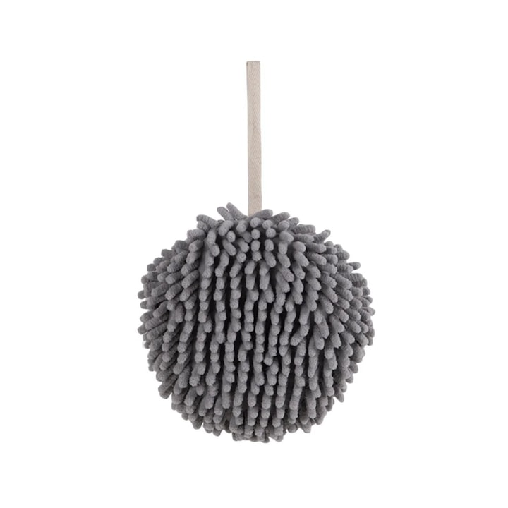 Laveta curatare YANYXR chenille gri 17x17x17cm absorbanta