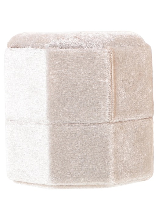 YANYXR vintage flanel ékszerdoboz gyűrűkhöz 5x5x5cm