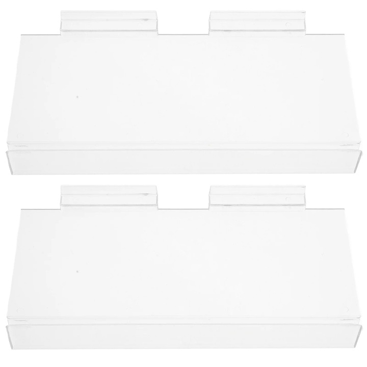 Rafturi pantofi YANYXR acril transparent 25x11.5x5cm set 2 buc