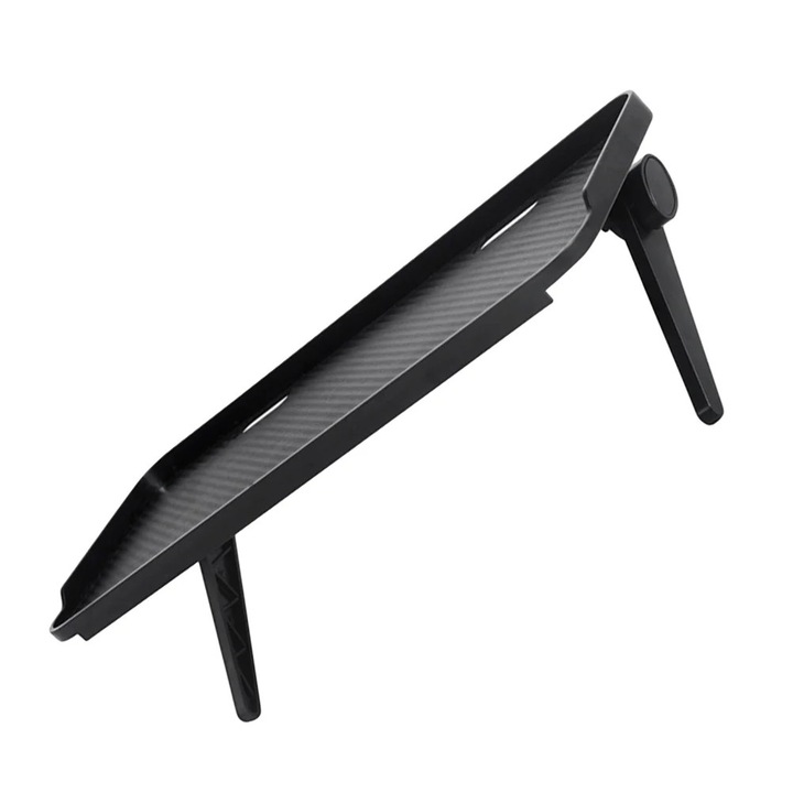 Raft depozitare perete YANYXR ABS negru 30x12.5x1cm