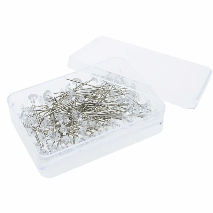 YANYXR esküvői csokortűk, 5.3x0.8cm, átlátszó fehér, 100 db-os szett