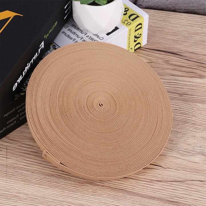 YANYXR khaki gumiszalag cipőhöz 160x1.5cm