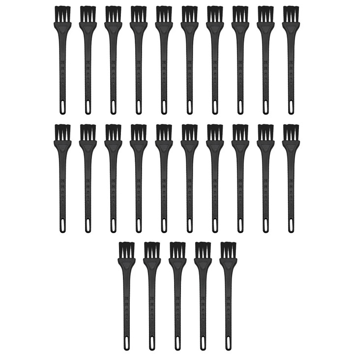 Set perii pentru curatare YANYXR, negru, 13x2.2x0.6cm, 25 piese