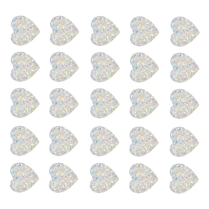 YANYXR 50 darab gyanta dísz készlet dekorációhoz, többszínű, 1.6x1.5x0.5cm