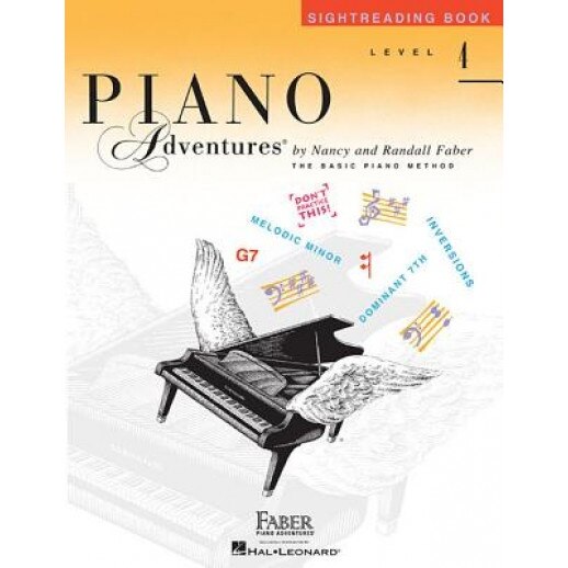 Level 4 - Sightreading Book: Piano Adventures, Nancy Faber (Author)