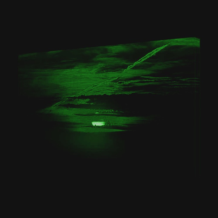 Tablou VarioView MoonLight Fosforescent Luminos in Intuneric Peisaje Soare epuizat 70 x 100 cm