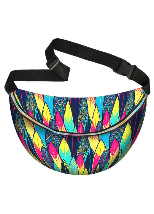 Bertoni Malibu női táska, XXL, vízálló, sokszínű, 44x25x11.5cm