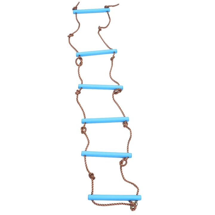 Jucarie de exterior pentru copii YANYXR, scara de catarat, albastru, 200x30x3cm
