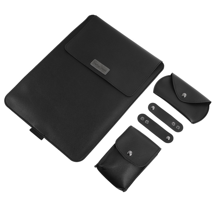 YANYXR laptop tok szett fekete 38.5x28.3x0.2cm összecsukható multifunkcionális