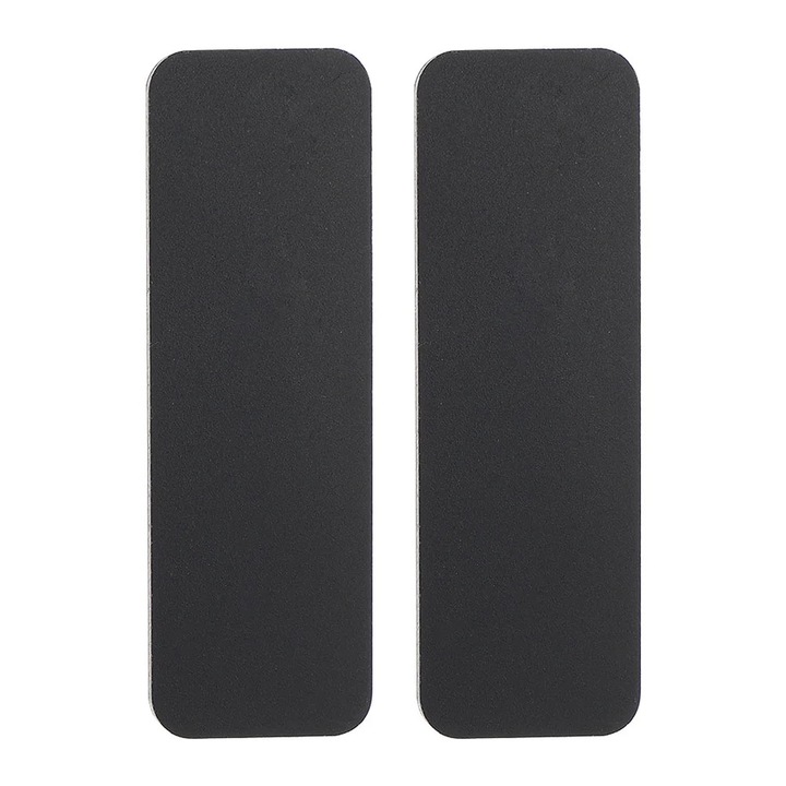 Табелки с имена PVC YANYXR черни 7.8x2.7x1cm комплект 2 бр