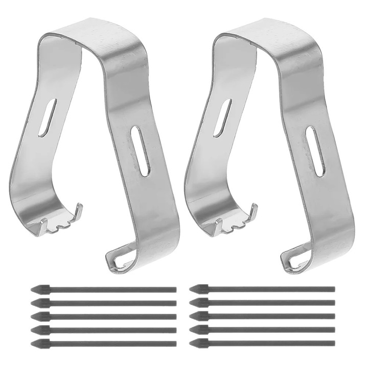 Set 2 rezerve stylus YANYXR metal negru 3x2.2x0.7cm 2x0.2x0.2cm