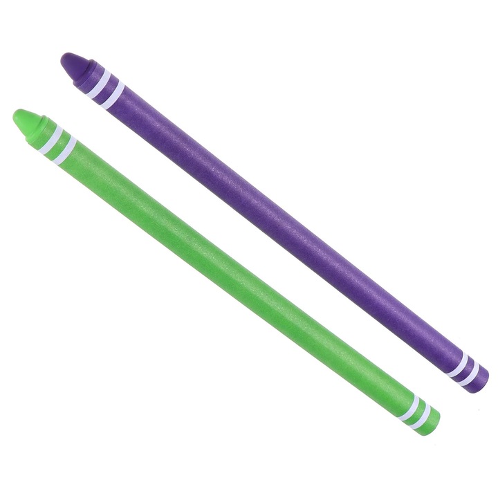 Set 2 Stylus YANYXR, silicon, negru, 16.8x1.2x1.2cm