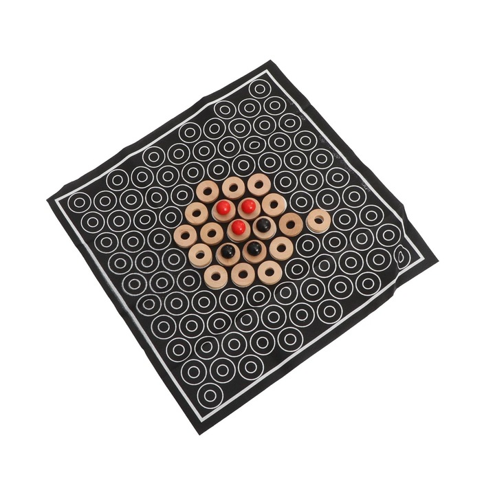 Комплект шах YANYXR, дърво и платно, 50x50x0.5см, комплект за двама играчи
