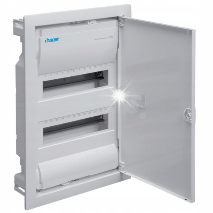Tablou electric Hager Volta 24M 400V 63A IP30 50x35x9cm