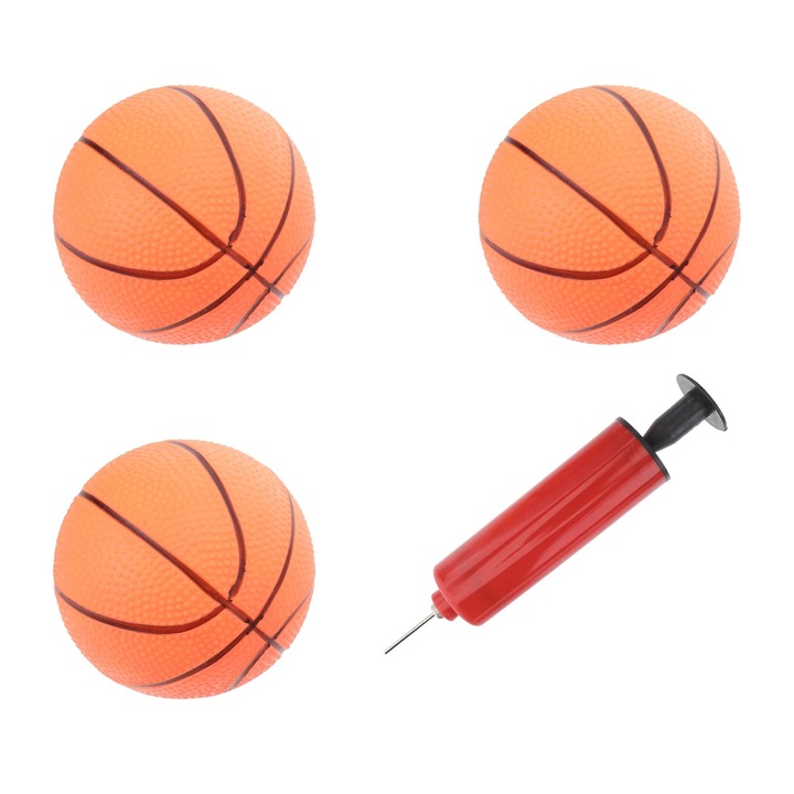 Set mingi baschet mini YANYXR 4 inch cu pompa inclusa