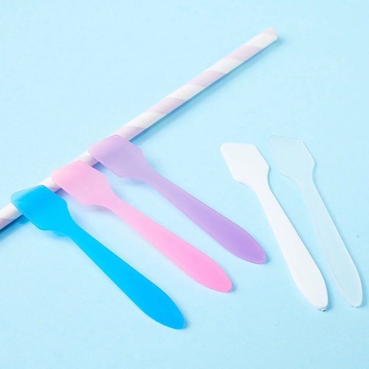 Set 150 spatule cosmetice YANYXR, multicolor, 8.2x1.5x0.1cm