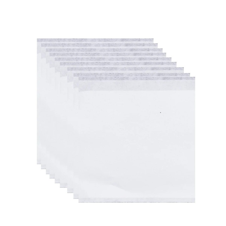 YANYXR ezüst utánzat fólia, 9.5x8.5x0.1cm, 100 lap