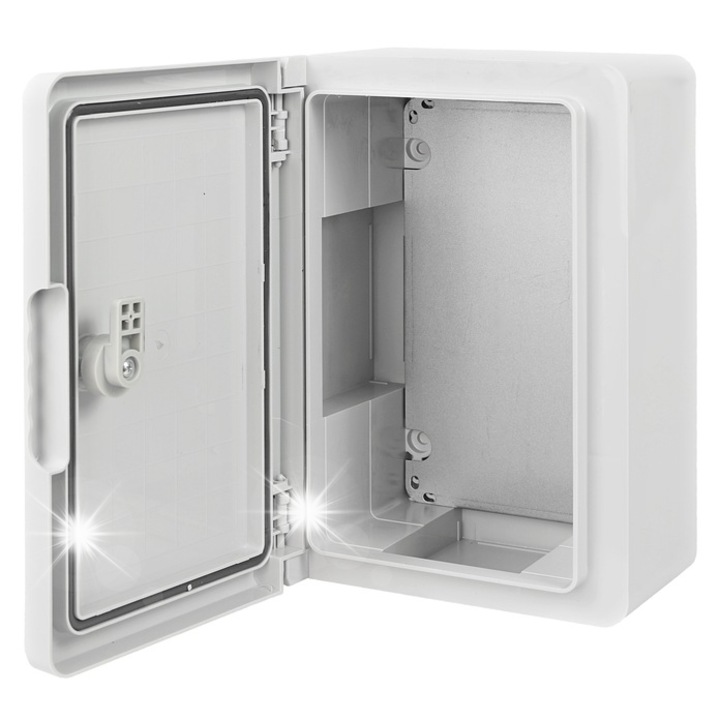 Tablou electric Adelid ABS IP65 gri 25x35x15cm