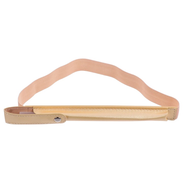 Husa din piele YANYXR pentru stylus 22.6x2x1.5cm neagra
