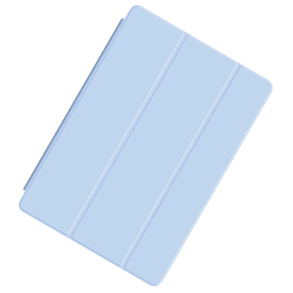 Husa tableta cu suport stilou, crem, 10.9 inch, pliabila, rezistenta la socuri